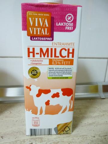laktosefreie entrahmte H-Milch | Hochgeladen von: fitstar