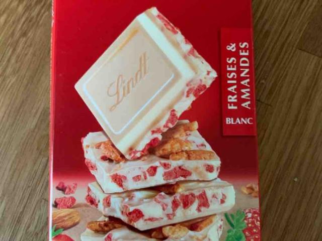 Lindt grand plaisir fraises & amandes blanc  von stoecki | Hochgeladen von: stoecki