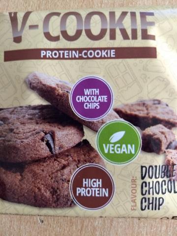 V-Cookie Double Chocolate Chip, Protein Cookie von motzard | Hochgeladen von: motzard