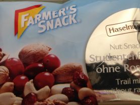 Nutsnack, Studentenfutter ohne Rosinen - Haselnussfrei- | Hochgeladen von: Palda