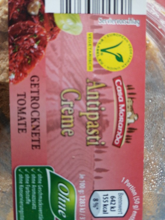 Antipasti Creme, Getrocknete Tomate von Elektrifix1803 | Hochgeladen von: Elektrifix1803