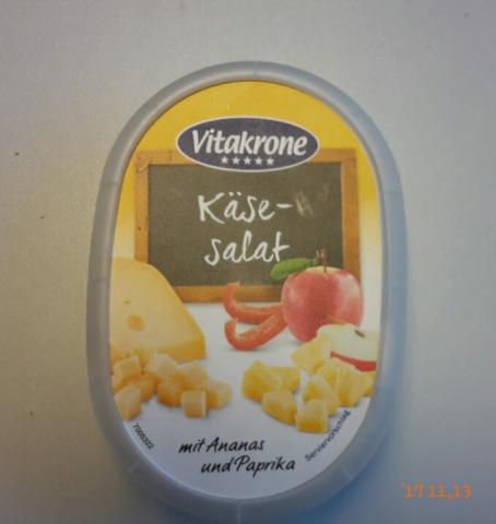 Vitakrone Käse-Salat Lidl, mit Ananas und Paprika | Hochgeladen von: Enomis62