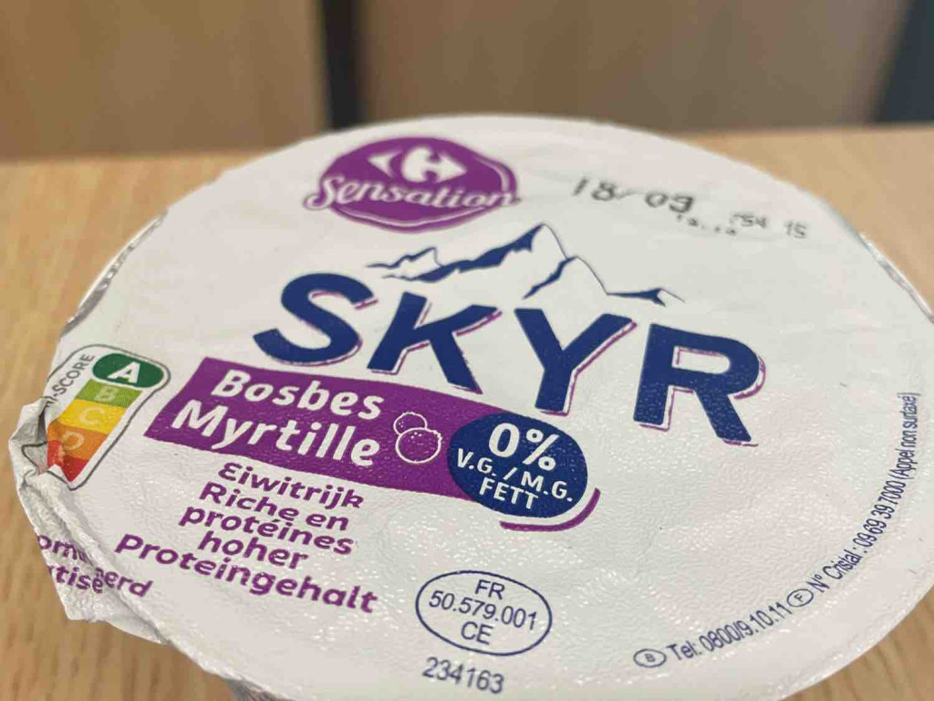 Skyr (Myrtille), 0% Fett von Orschel | Hochgeladen von: Orschel