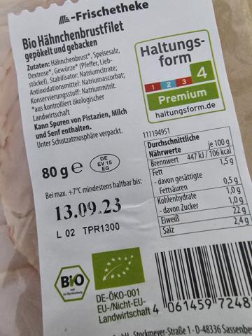 Bio Hähnchenbrustfilet, gepökelt und gebacken von kailton79278 | Hochgeladen von: kailton79278