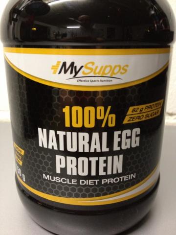 My Supps 100% Natural Egg Protein, Neutral | Hochgeladen von: Detlef C.