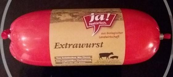 Extrawurst, aus biologischer Landwirtschaft | Hochgeladen von: Tahnee