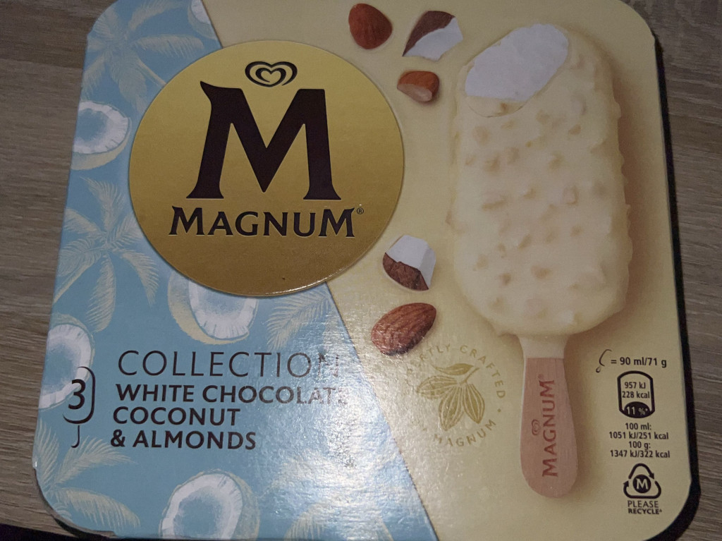 Magnum White Chocolate Coconut & Almonds von Nati260594 | Hochgeladen von: Nati260594