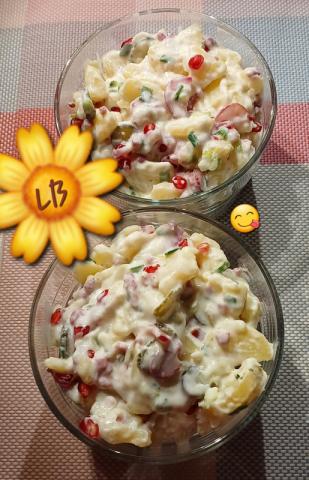 Kartoffelsalat, mit Joghurt | Hochgeladen von: Muckelchen2407