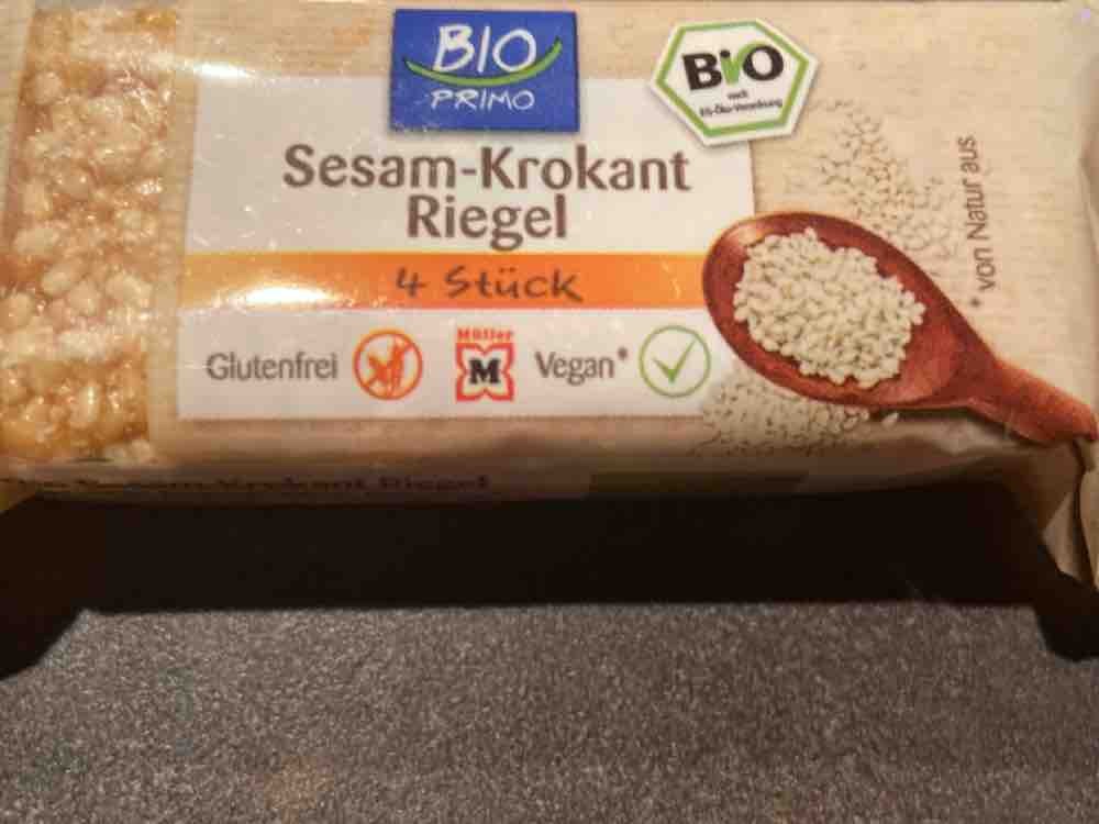 Bio Primo Sesam-Krokant-Riegel von mariefrisch | Hochgeladen von: mariefrisch