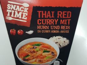 Thai Red Curry mit Huhn und Reis, in Curry-Kokos-Sauce | Hochgeladen von: Akira1982