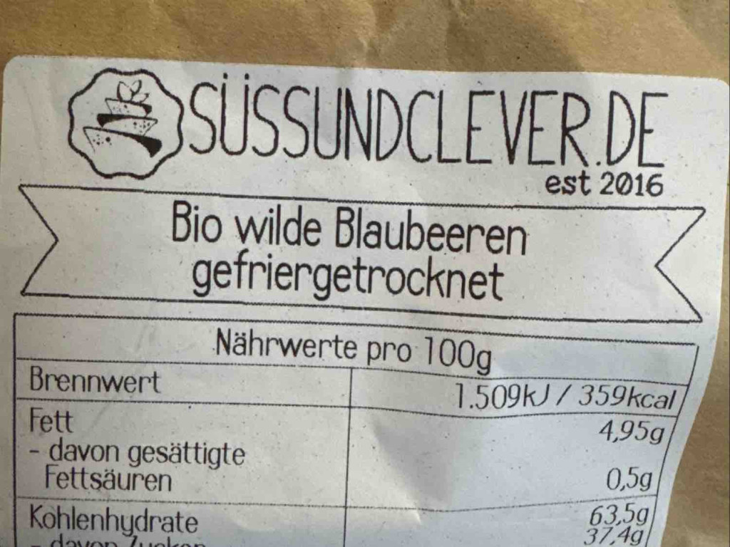 Bio Blaubeeren wild gefriergetrocknet von DiZimm | Hochgeladen von: DiZimm