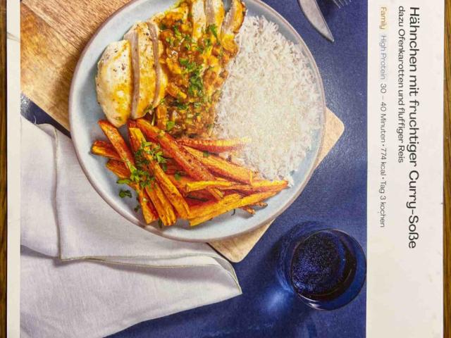 Hähnchen mit fruchtiger Curry Soße, Hellofresh von Neka | Hochgeladen von: Neka Hähnchen mit fruchtiger Curry Soße, Hellofresh von Neka | Hochgeladen von: Neka