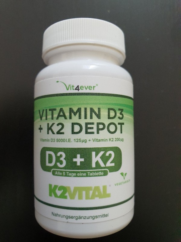 Vitamin D3 + K2 Depot, 5000 I.E. von maroc | Hochgeladen von: maroc