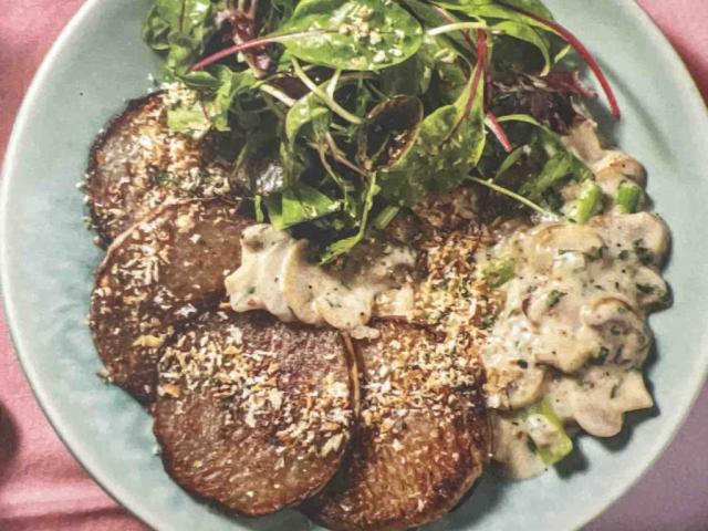 Kohlrabisteak mit Zitronenthymian-Pablo-Crumble von elli1210 | Hochgeladen von: elli1210