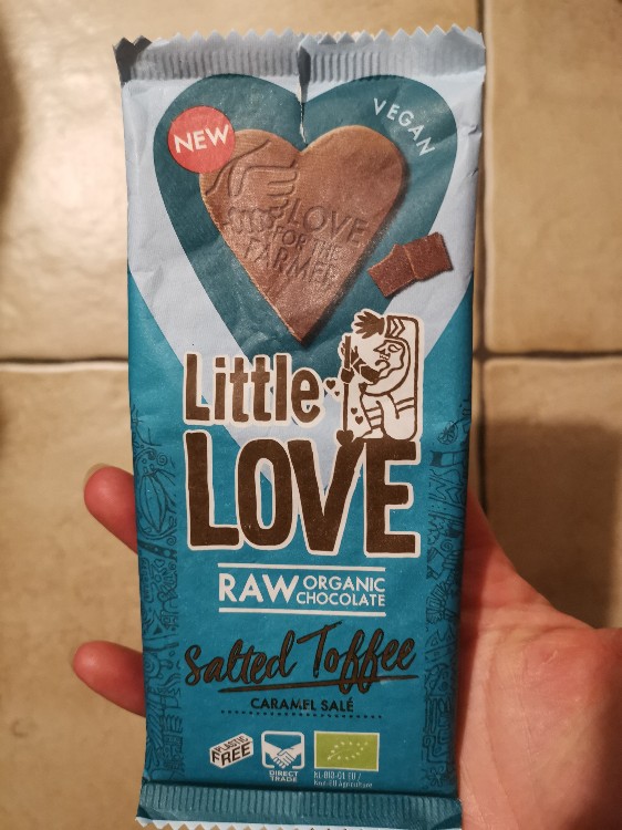 Little Love Salted Toffee, Raw organic chocolate von cpaul90502 | Hochgeladen von: cpaul90502