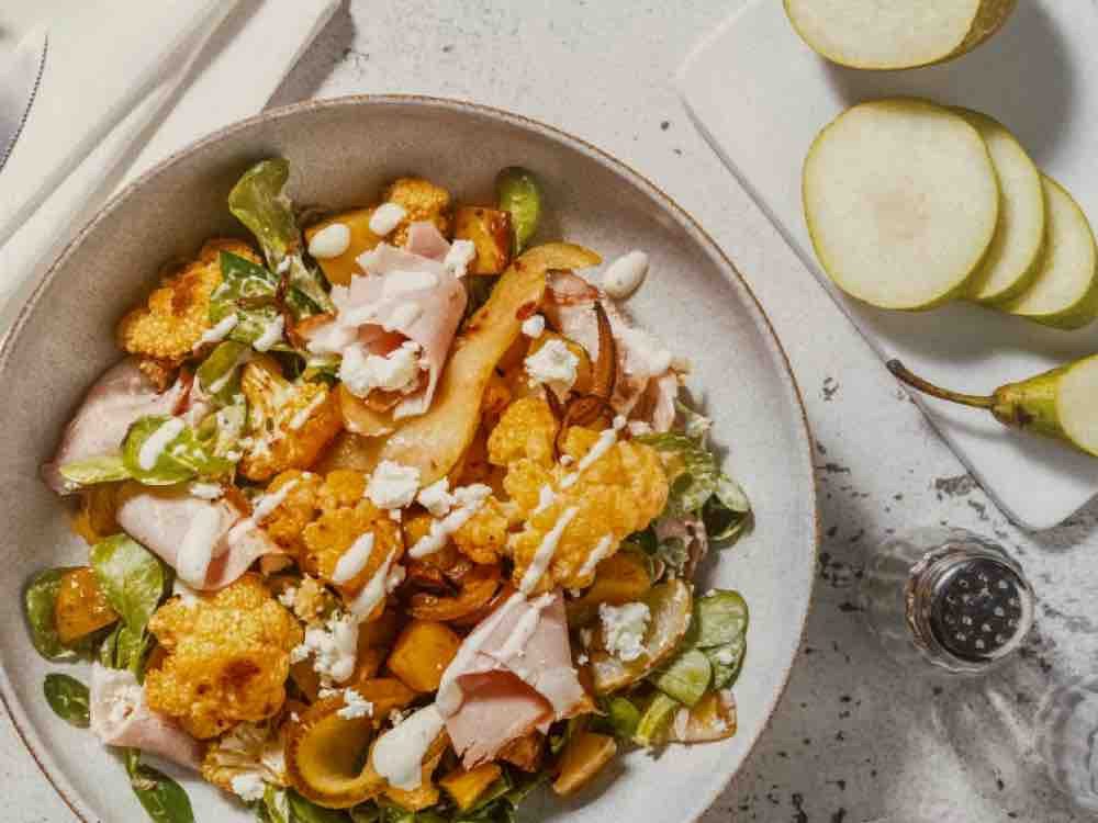 Winterlicher Blumenkohlsalat mit Schinkenspeck von rapvogel | Hochgeladen von: rapvogel