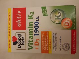 Vitamin K2 + D3 1900I.E., 30 Mini-Tabletten | Hochgeladen von: louthue270