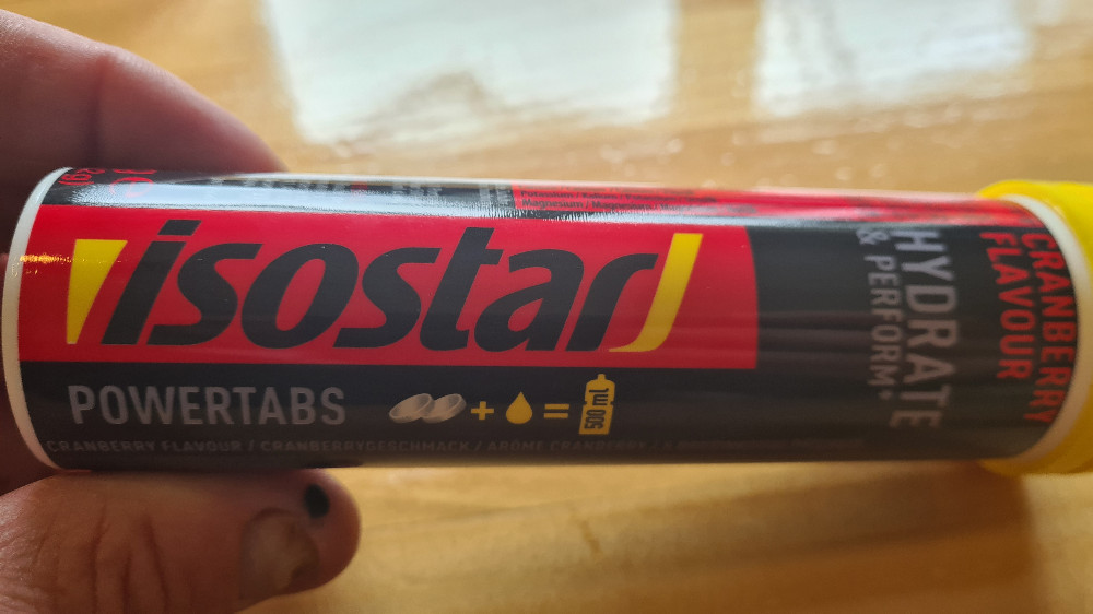 Isostar Powertabs Cranberry von Peterwurlitz | Hochgeladen von: Peterwurlitz