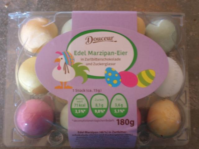 Douceur Edel Marzipan-Eier, Zartbitterschokolade und Marzipa | Hochgeladen von: nordlichtSH