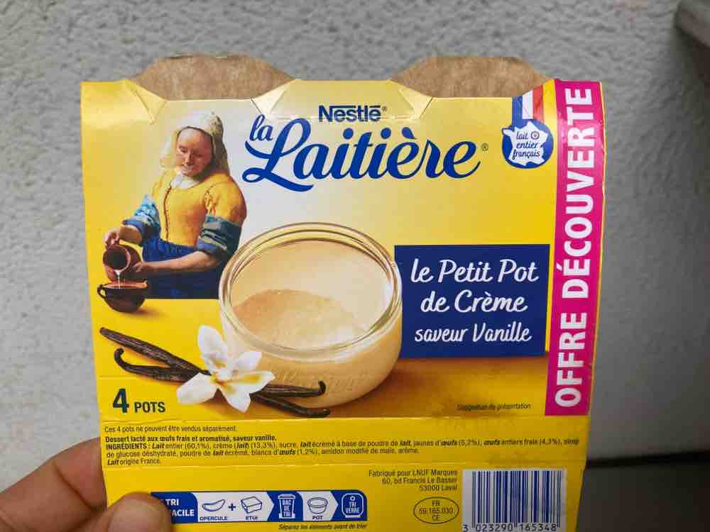 La Laitière - Le Petit Pot de Crème, Saveur Vanille von Scout | Hochgeladen von: Scout