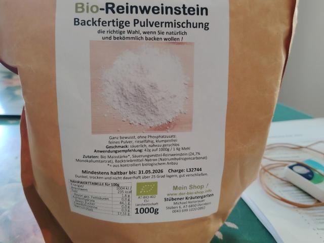 Bio Reinweinstein Backpulver von Ginamaria13 | Hochgeladen von: Ginamaria13 Bio Reinweinstein Backpulver von Ginamaria13 | Hochgeladen von: Ginamaria13