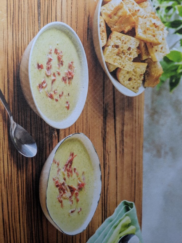 Zucchini-Creme-Suppe mit Bacon von maria.312 | Hochgeladen von: maria.312
