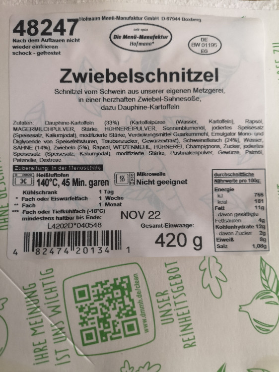 8247 Zwiebelschnitzel vom Schwein, in herzhafter Zwiebel-Sahneso | Hochgeladen von: Panzerknacker