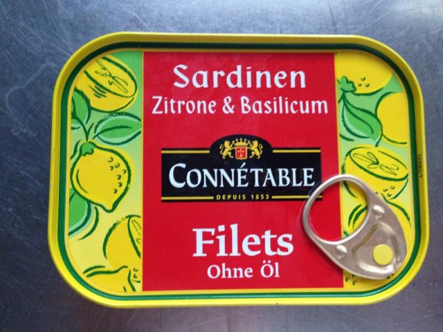 Sardinenfilets mit Zitrone und Basilicum ohne Öl | Hochgeladen von: calvin01