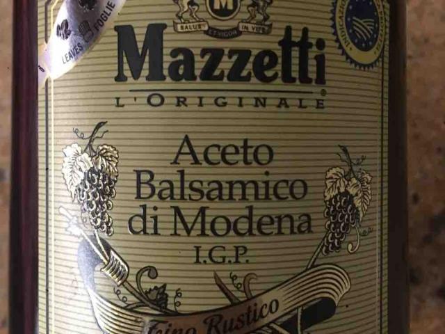 Aceto Balsamico di Modena I.G.P Mazzetti von playloud308308 | Hochgeladen von: playloud308308