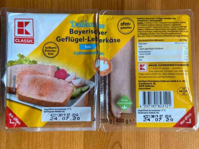 Delikatess Bayerischer Geflügel-Leberkäse von CaroMucki | Hochgeladen von: CaroMucki