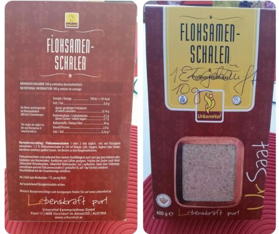 "Flohsamen-Schalen, UrkornHof"  | Uploaded by: freyap554