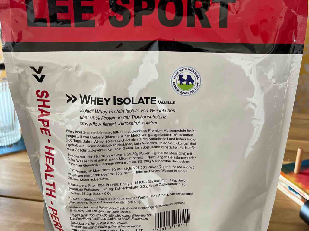 Shape Whey Isolate, Vanille von marghi | Hochgeladen von: marghi