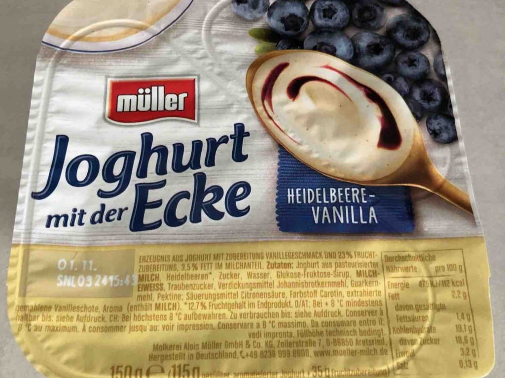 Joghurt mit der Ecke, Heidelbeere-Vanilla von skyline2sun | Hochgeladen von: skyline2sun
