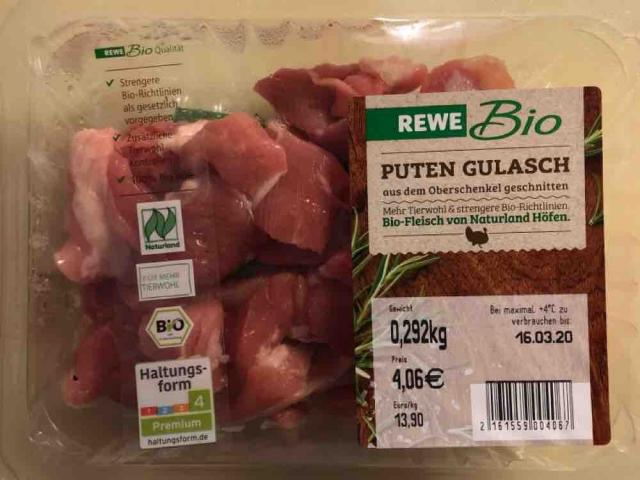 Bio-Putengulasch aus dem Oberschenkel von elfenkatze | Hochgeladen von: elfenkatze