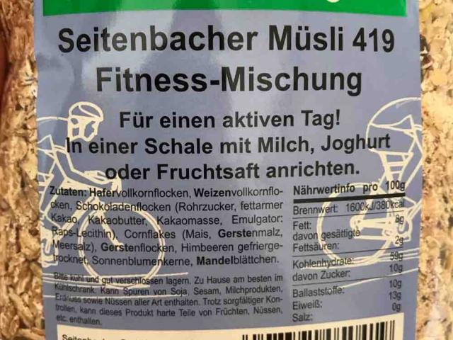 Müsli 419, Fitness-Mischung von NadjaHildwein | Hochgeladen von: NadjaHildwein