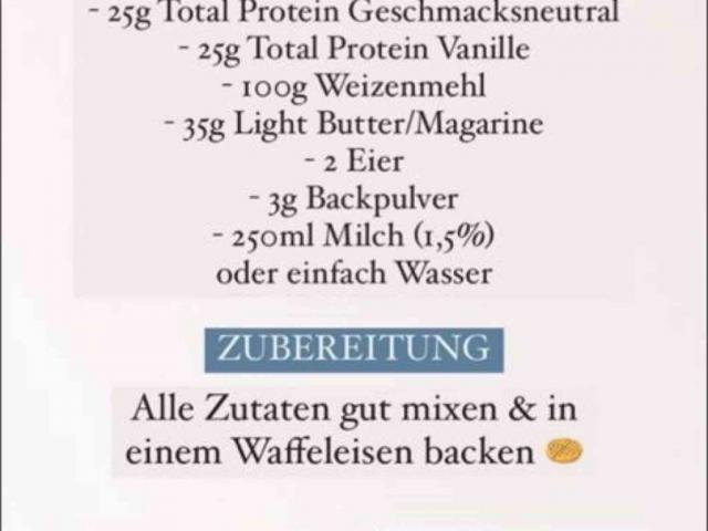 Protein-Waffel, Vanille von FlorianSwi | Hochgeladen von: FlorianSwi