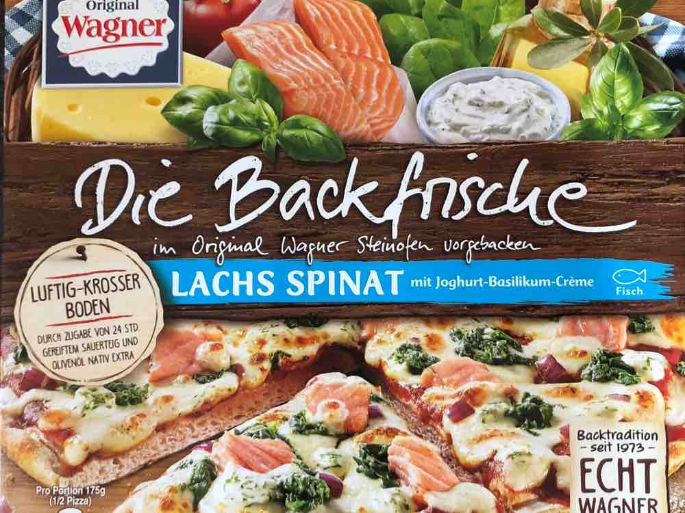 Kalorien Fur Die Backfrische Lachs Spinat Pizza Fddb