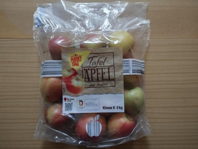 Markt Tag - Tafeläpfel: Braeburn aus Italien, Apfel | Hochgeladen von: micha66/Akens-Flaschenking