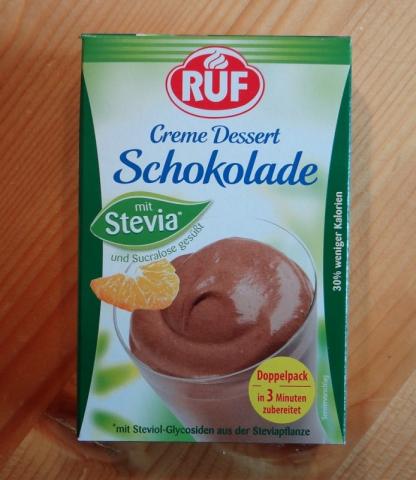 Creme Dessert Schokolade mit Stevia | Hochgeladen von: evelyn307