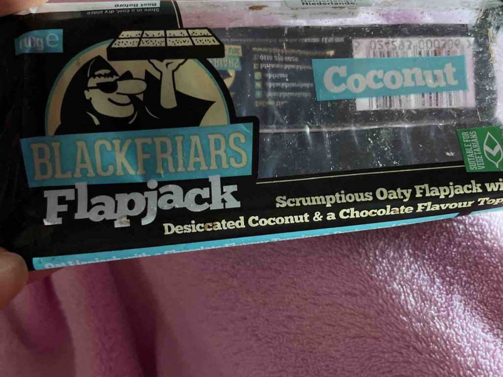Blackfriars Flapjack, Coconut 110g pro riegel von binas | Hochgeladen von: binas