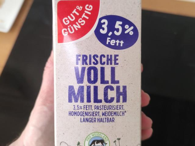 Gut & Günstig Frische Vollmilch, 3,5% Fett von AtiX | Hochgeladen von: AtiX