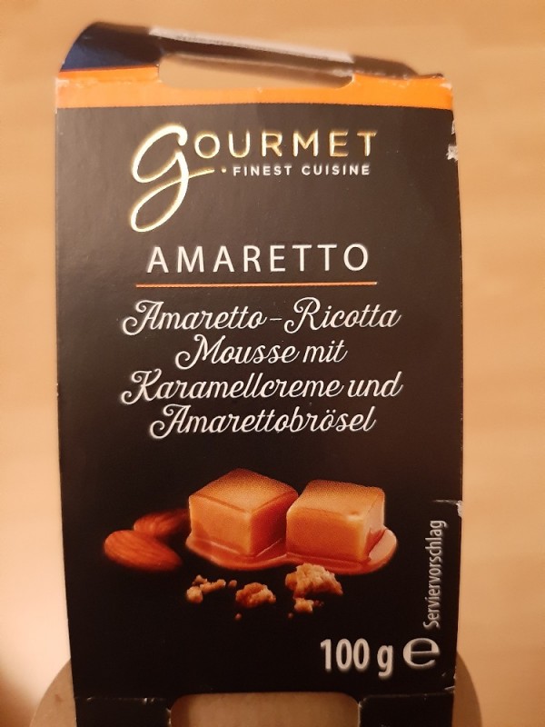 Amaretto-Ricotta Mousse mit Karamellcreme und Amarettobrösel von | Hochgeladen von: molle