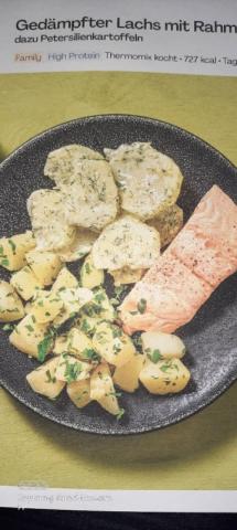 gedämpfter lachs mit Rahmkohlrabi und Petersilienkartoffeln von  | Hochgeladen von: Petrap71