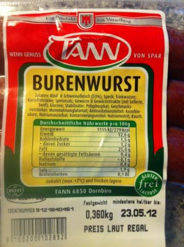 Tann Burenwurst | Hochgeladen von: airos