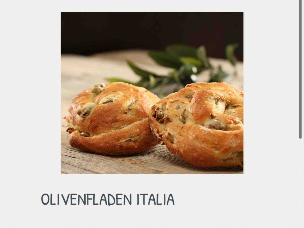 Olivenfladen Italia von SarinaHan | Hochgeladen von: SarinaHan