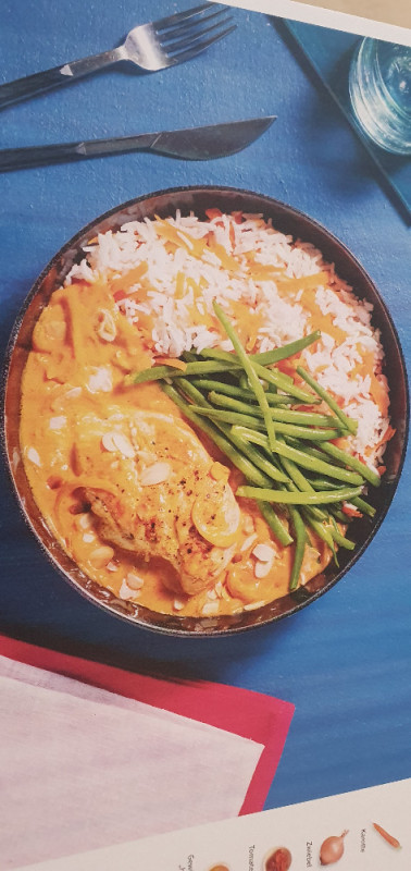 hellofresh 34 - hähnchen in curry-sahne-soße von platte79 | Hochgeladen von: platte79