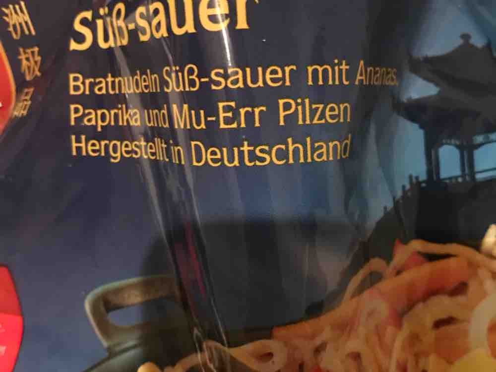 Bratnudeln, Süß-Sauer von Schnubbel09 | Hochgeladen von: Schnubbel09