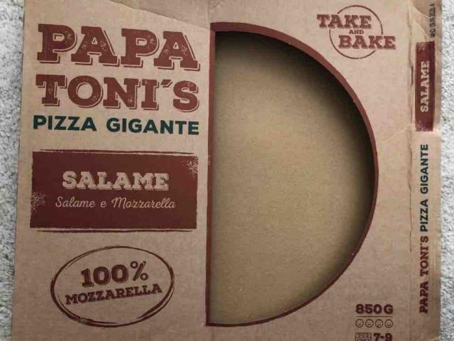 Papa Toni?s Pizza Gigante, Pizza Salame by BabyPuffi1 | Uploaded by: BabyPuffi1
