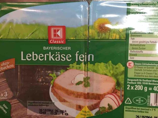 Bayerischer Leberkäse fein von werner937 | Hochgeladen von: werner937