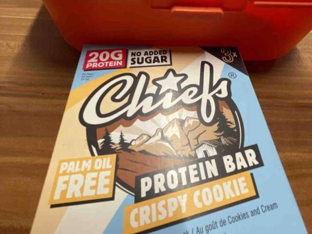 Chiefs Protein Bar Crispy Cookie von Lauriin | Hochgeladen von: Lauriin